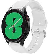 ISABAKE Strap för Samsung Galaxy Watch 4 Classic 42mm/46mm, 20mm Silikonarmband för Galaxy Watch ...