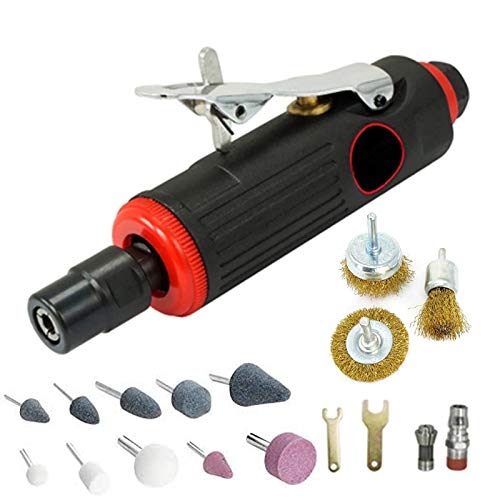 Digital Craft Pneumatic Tools 18Pcs/Set 1/4 Inch Car Air Compressor 90psi Grinder Machine Tirel Rotary Stone Tool Kit High-Speed Polishing (B08V1LK8CF) Amazon Price History, Amazon Price Tracker