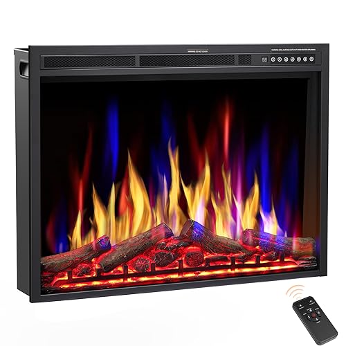 Top 10 Best Recessed Electric Fireplace Insert Reviews & Buying Guide