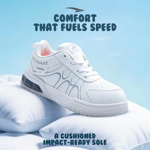 Image of ASIAN Ranger-01 Kids Sneakers | Lightweight Lace-Up Casual Sneakers with Cushioned Sole for Boys & Girls