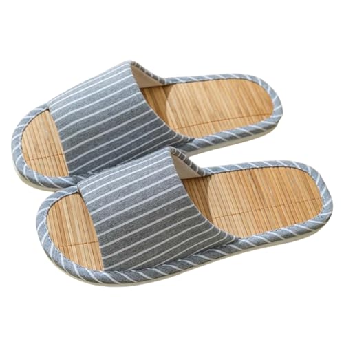 ifowbvy Bamboo Linen Slippers