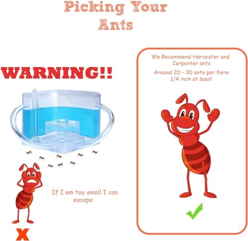 Navadeal PTAN02TU Ant Farm Castle 2.0 With Connecting Tube, Ant Habitat Science Learning Kit thumb #6