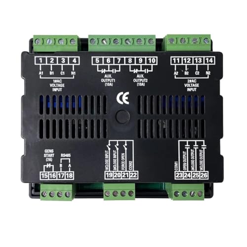 Controlador de generador SKR2-A ATS con pantalla LCD para panel de control genset 3