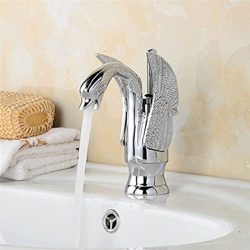 Grifo de baño de bronce antigüedad para lavabos rústicos de casas de campo y hoteles