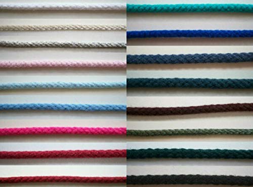 JOELLE STORE 10 Yards Lands End 17 Colors All Cotton Drawstring Cord