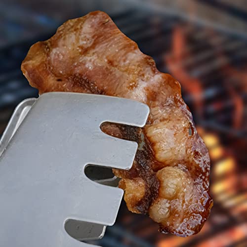 FOOD-UNITED BACON FRÜHSTÜCKS-SPECK 1kg Bacon-Speck-Streifen von gegartem Schweine-Bauch-Speck für BLT-Sandwich Frühstück Spiegelei Rührei Burger Toppings Tapas und auch fürs Grillen Barbecue (1000g)