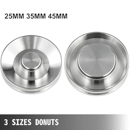 Kommerzielle Donut-Herstellungsmaschine, 7-Liter-Trichter-Donut-Maker aus Edelstahl, automatische Donut-Maker-Maschine mit Formen in 3 Größen, automatischer Donut aus Edelstahl für den Dessertladen – Bild 6