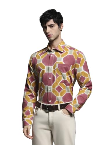 Image of Jack & Jones Men Cotton Regular Fit Shirt