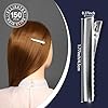 YGDZ Alligator Hair Clips, 150pcs 1.77 Inch Metal Hair Bow Clips Single Prong Silver Alligator Hair Clips for Bows Making Crafts(4.5cm) #1