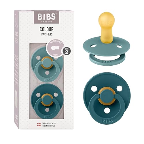 BIBS Colour Schnuller, 6-18 Monate, 2er-Pack, Island Sea/Forest Lake – Ansicht 1