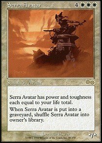 Amazon.com: Serra Avatar - Magic the Gathering Urza's Saga : Toys