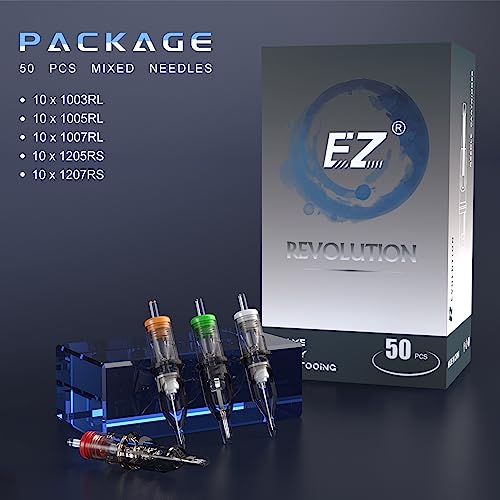 EZ Tattoo Cartridge Needles Assorted - Image 2
