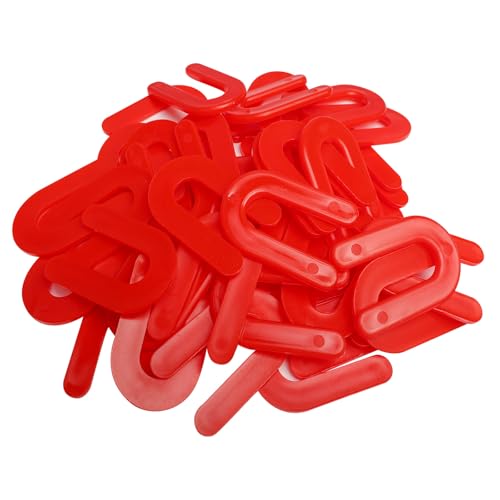 400 Horseshoe Tile Spacers, 1/8-Inch U-Shaped Plastic Spacers for Tile Leveling System Floor Wall Tile Installation