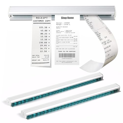 Prmape 2 Stück Bonhalter Gastronomie, Bonleiste 30 Cm, Bonschiene Bonleiste Gastronomie Bonhalter Notizleiste, Selbstklebend Aluminium Bestellhalter für Küche Hotel Bar Büro Bestellungen Ticket Prmape 2 Stück Bonhalter Gastronomie, Bonleiste 30 Cm, Bonschiene Bonleiste Gastronomie Bonhalter Notizleiste, Selbstklebend Aluminium Bestellhalter für Küche Hotel Bar Büro Bestellungen Ticket