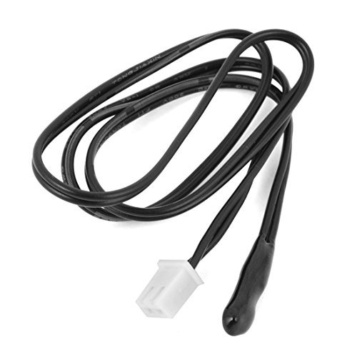 Air Conditioner Temperature Sensor TC 5K Probe 17 Inch Copper Tone