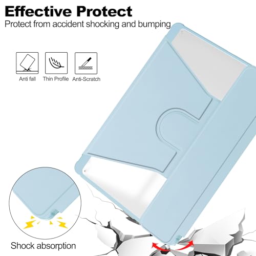 Coque Galaxy Tab S10 FE rotative evite les reflets et chutes de stylet - 7