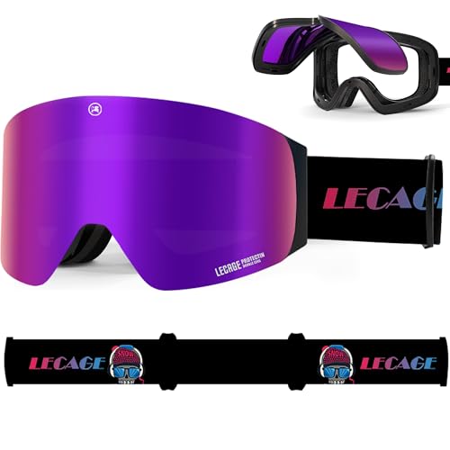 Anti-buée double couche et UV400 pour ce masque de ski pliable innovant