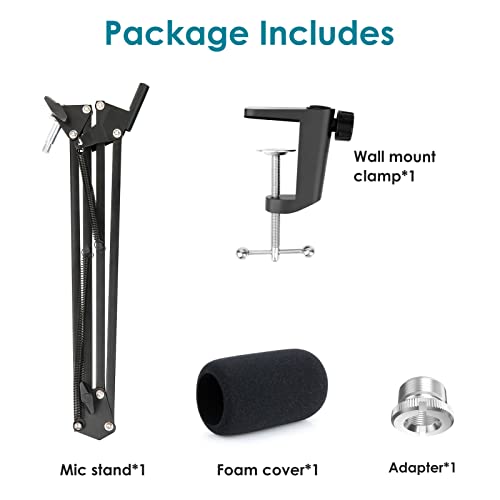 Bras de micro HyperX DuoCast support réglable bureau - 6