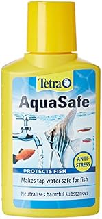 Tetra AquaSafe to Turn Tap Water into Safe and Healthy Water for Fish and Plants, 100 ml