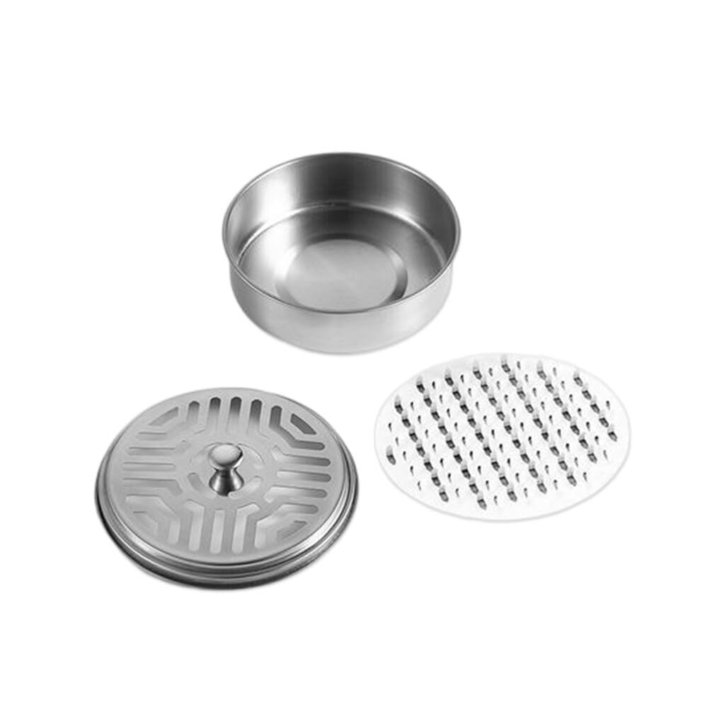 Zambuph Anti-Mosquito Coil Burning Box with Mesh Cover Summer Anti-scald Incense Stand Sandalwood Rack Bedroom Living-Room