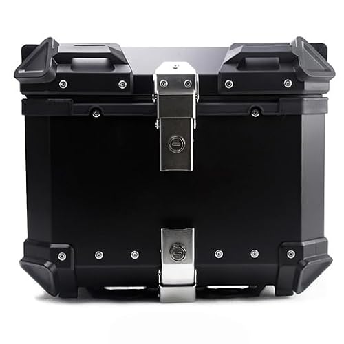Sghudiny Motorcycle Rear Top Case for Zero DSR/X Touring 2025-2026,Waterproof Storage Box Tail Trunk Lock Large Capacity Luggage Case Scooter Dirt Bike Street Bike,Black-36L