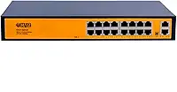 Haiz Switch Poe Smart 16 Portas Gigabit + 02 Portas Uplink Gigabit 10/100/1000 HZ-1016GBPOE