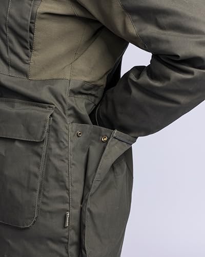 Pinewood Damen Dog Sports Trainer Extreme Jacke - Hundesport- und Outdoorjacke Damen - wind- und wasserdicht mit vielen Taschen und praktischen Details, ideal für Hundetraining