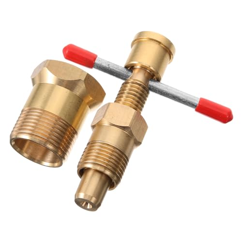 Mipcase Extractor de Ferrulas de Compresión para Desmontaje de de Ángulo Herramienta de Extracción de Anillo de Compresión Rojo