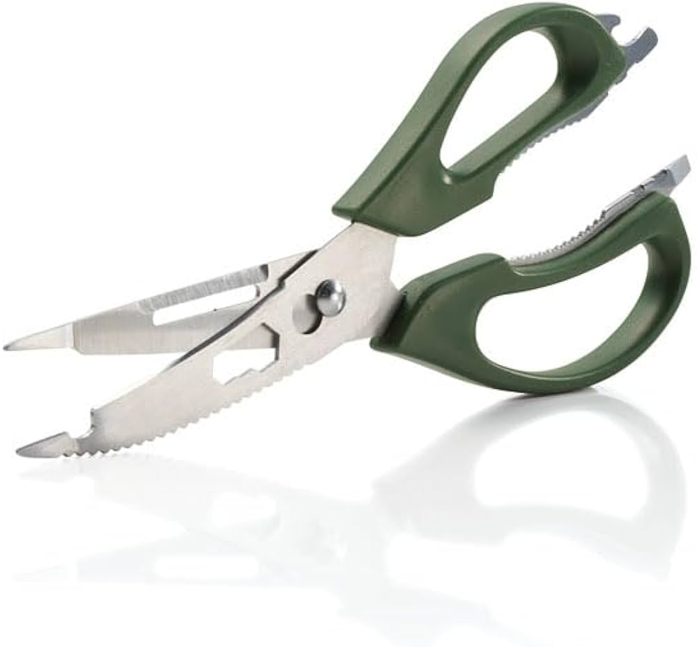 マルチキッチンハサミ ステンレス製 ギザ刃*12 Amazon.co.jp: 12in1 多機能マルチハサミ キッチン用ハサミ 分解