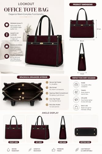 Image of Women office Tote bag | Spacious Tote