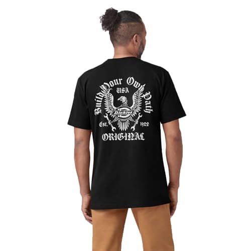 Dickies Mens Short Sleeve OG Path T-Shirt Black Large