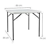 Totalmente plegable.
Medidas: 86x86x74 (alt) cm.