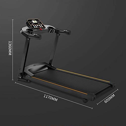 Caminadora eléctrica plegable silenciosa para casa miniatura 6