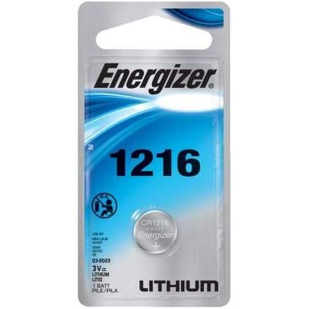 Energizer CR1216 3V Batería de Litio Moneda 1 Unidad