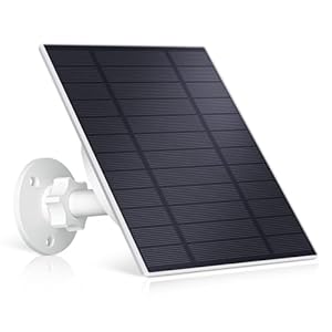 Ruarby 5W Solarpanel mit Halterung für Nest-Kameras