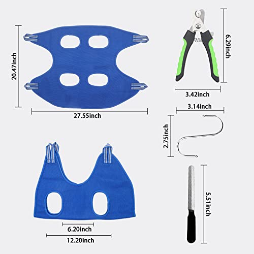 5 in 1 Pet Grooming Hammock Helper, for Small Medium Dogs and Cat Hammock Restraint Bag, Grooming Helper for Bathing… - Image 4