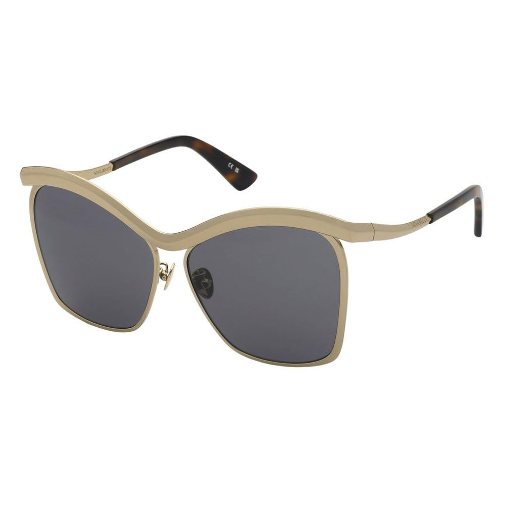 DE RIGO VISION ESPAÑA SUNGLASSES Nina Ricci - MAT: Metal-C: SHINY TOTAL ROSE GOLD-SMOKE - D: 145x13 - Female