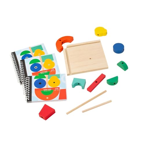 Bloques de madera con proyección 3D para regalar a niños curiosos