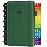 Clever Fox Disc-Bound Weekly Planner – Undated Monthly Notebook with Habit Tracker, Productivity Journal – Life, Work & Goal Organizer, 6.5 x 8.4