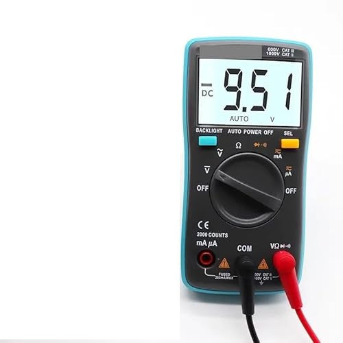 デジタルマルチメーター DC/AC 電圧 電流 静電容量 ダイオード 抵抗計 電流計 電圧計 バックライト ZT98 ZT100 ZT101 ZT102(ZT-102)