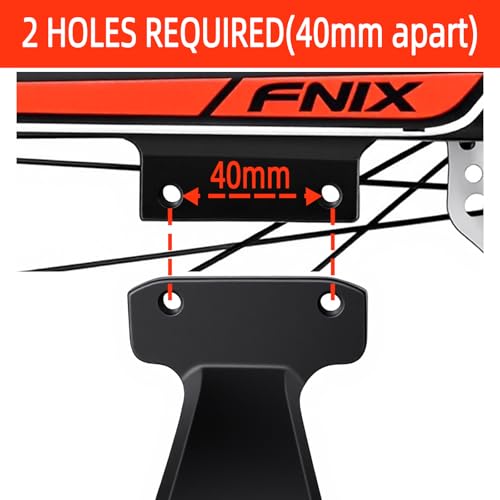 Support arrière vélos pour éviter les chutes de vélos de 61 à 73,7 cm - 2