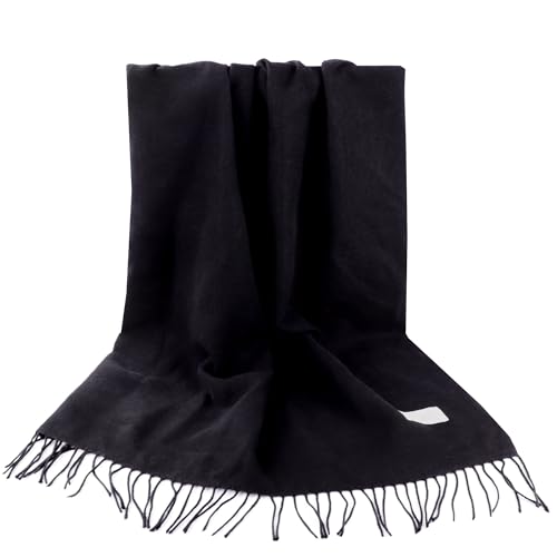 Winter Warm Cashmere Scarf for Women and Men Pashmina Tassels Shawls and Wraps Long Blanket Scarf2