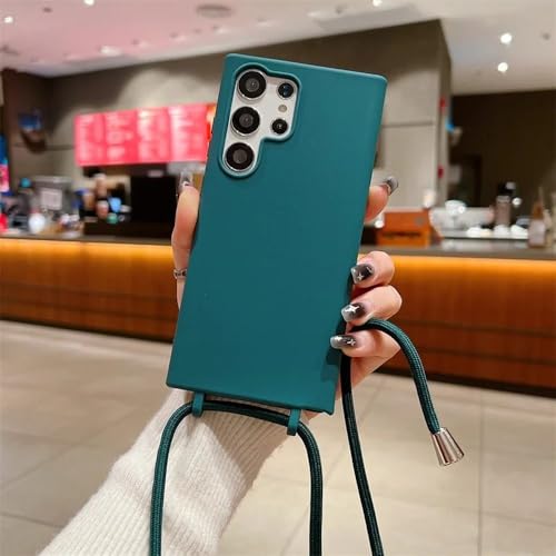Coque bandoulière Samsung S23 antichoc en TPU souple avec cordon réglable