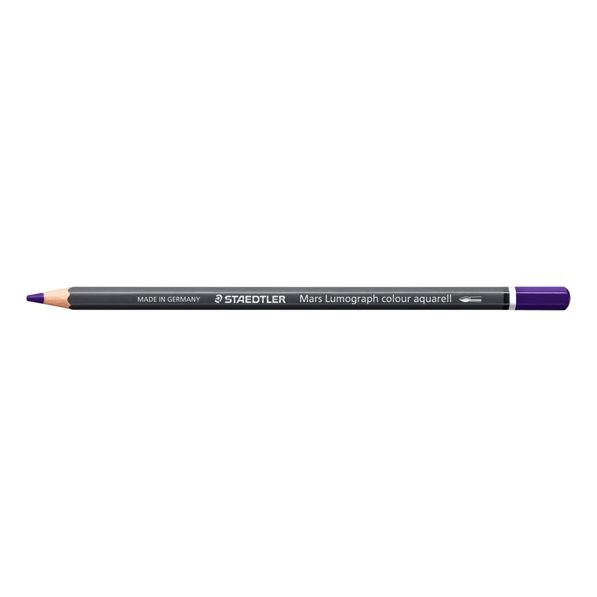 STAEDTLER Watercolour Pencil - Dark Violet - Mars Lumograph Colour Aquarell - Pack of 6, 104-69 โ image 1