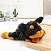 ELKOHA 7.8 Inch Rottweiler Dog Stuffed Animals Plush,Cute Dog Weighted Stuffed Animal Soft Fluffy Puppy Plushies Toy Pillow Reward Gifts for Kids Boys Girls