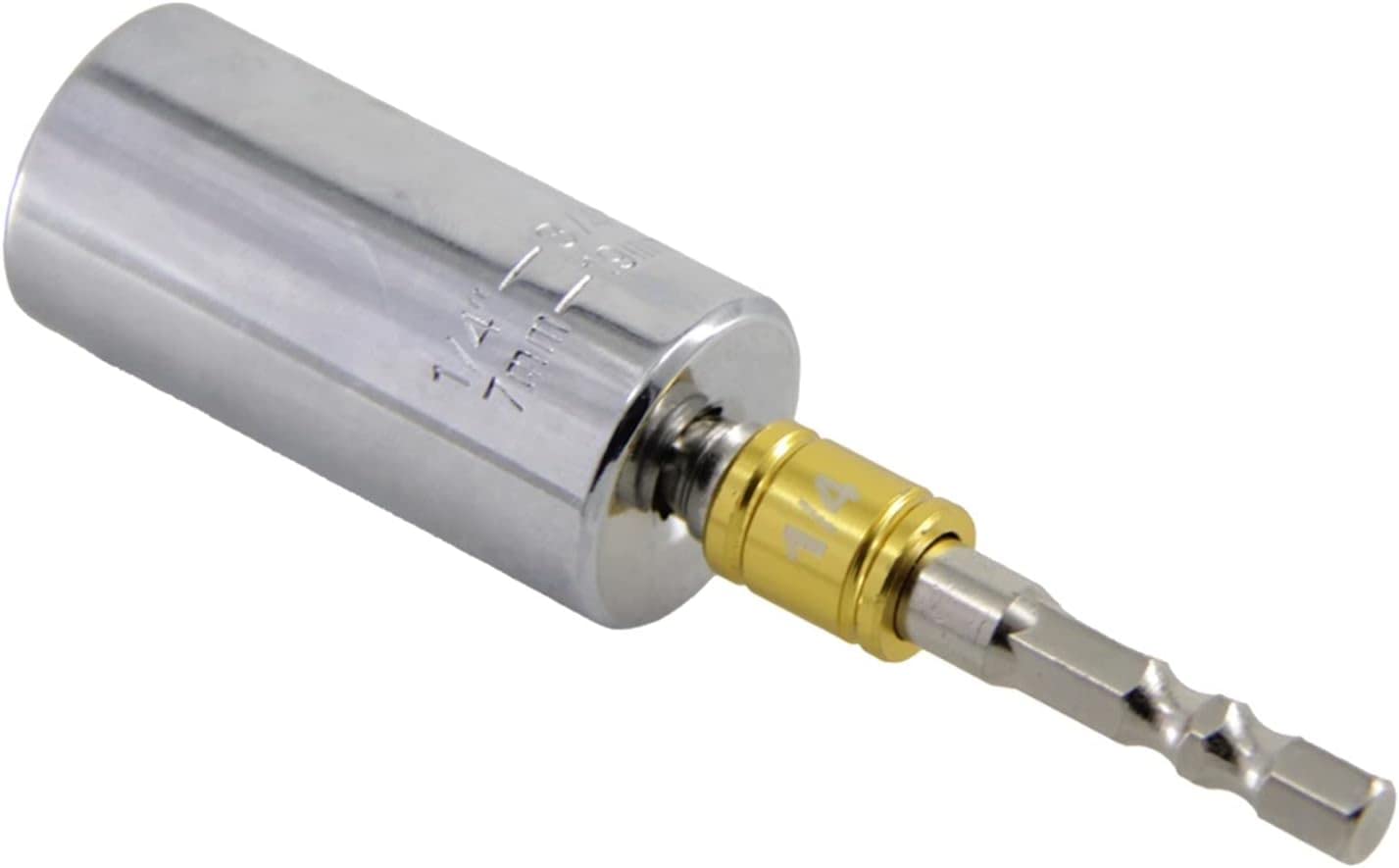 8-teiliges Schlagschrauber-Adapter-Set – 1/4 Zoll Antrieb, 65 Mm Lang, Cr-V Stahl, Für Bohrmaschinen & Hohes Drehmoment