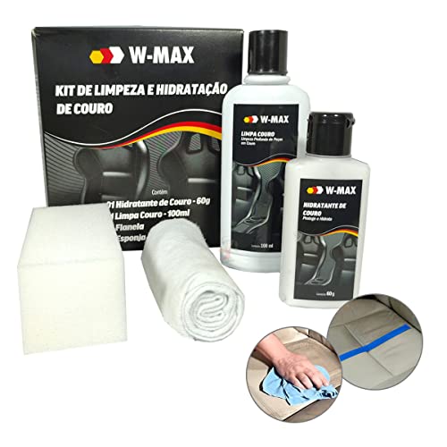 KIT LIMPEZA E HIDRATACAO DE COURO