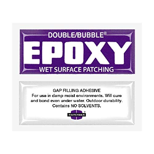 Tools & More Hardman Double Bubble Purple-Label Wet-Surface & Underwater Setting Epoxy 5 Packs (#04003), Model: 4003