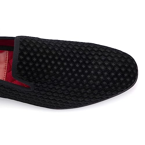 Image of Meijiana Mens Loafers Wedding Dress Shoes Slip-On Loafers for Men Tuxedo Suit Shoes