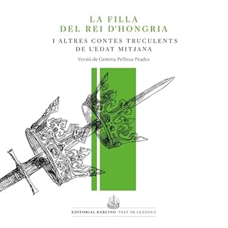 Diseño de la portada del título La filla del rei d'Hongria i altres contes truculents de l'Edat Mitjana